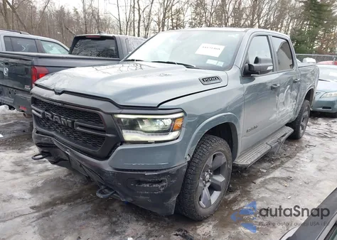 2021 Ram 1500 Big Horn 4X4 5'7 Box from USA, damaged, VIN 1C6SRFFT3MN561585